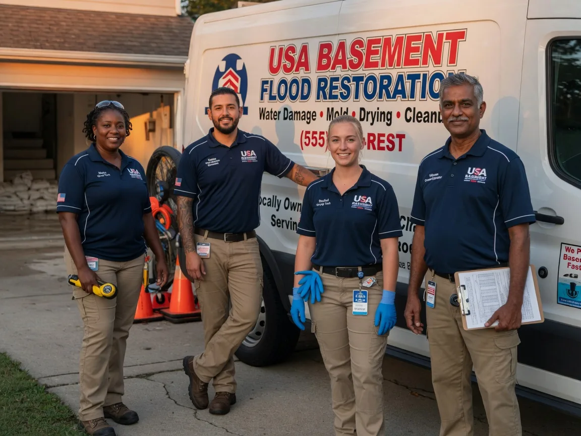 Basement Flood Cleanup company in Corinna, ME